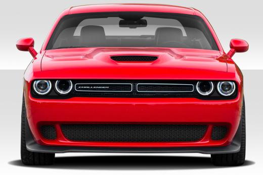 Duraflex 1 Piece Hellcat Look Front Lip 08-up Dodge Challenger - Click Image to Close